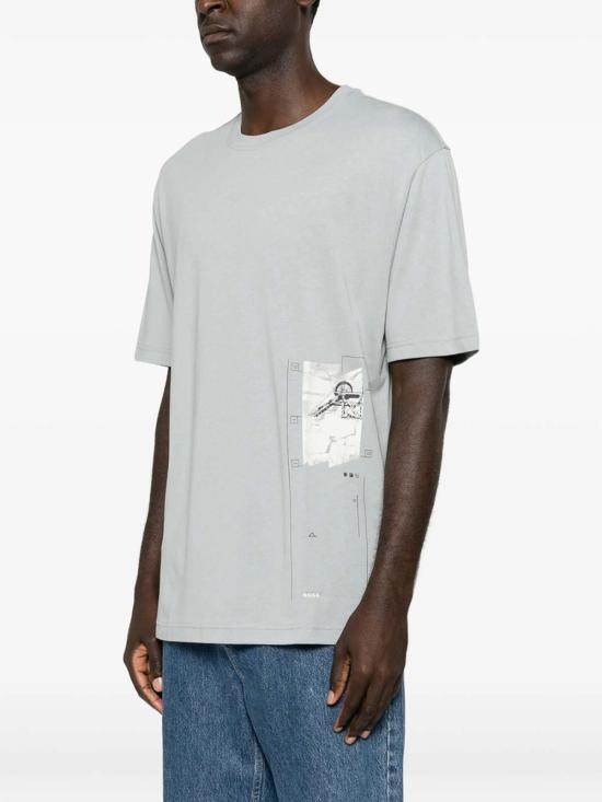 26FW 휴고보스 반팔 티셔츠 50566607084 GREY - HUGO BOSS