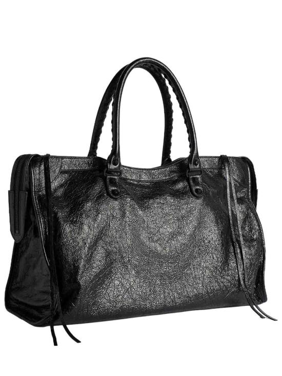26FW 발렌시아가 르 시티 백 라지 8657652ACME1000 BLACK - BALENCIAGA