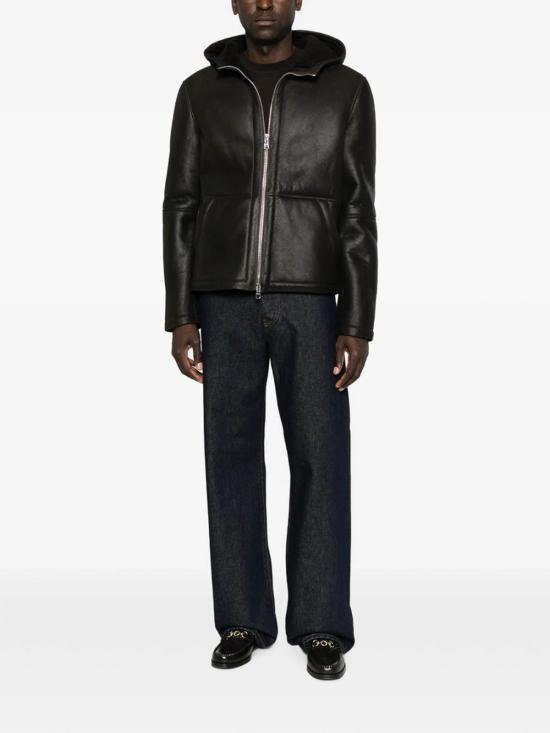 26FW 돈답 가죽 자켓 JU027XXX737 BROWN - DONDUP