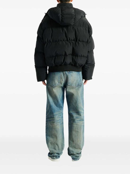 26FW 발망 숏패딩 HH1TP190XM280PA BLACK - BALMAIN