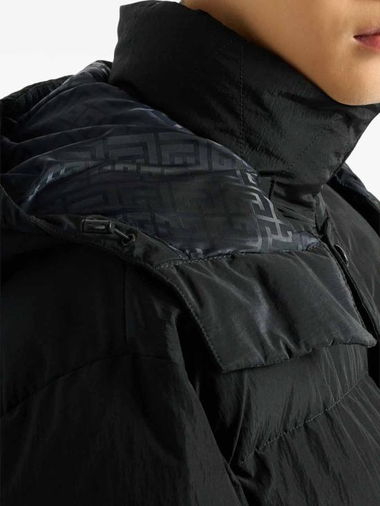 26FW 발망 숏패딩 HH1TP190XM280PA BLACK - BALMAIN