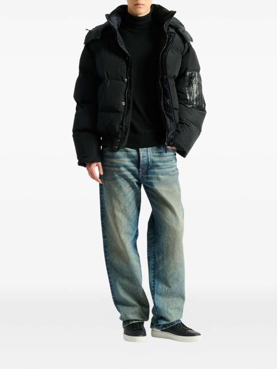 26FW 발망 숏패딩 HH1TP190XM280PA BLACK - BALMAIN