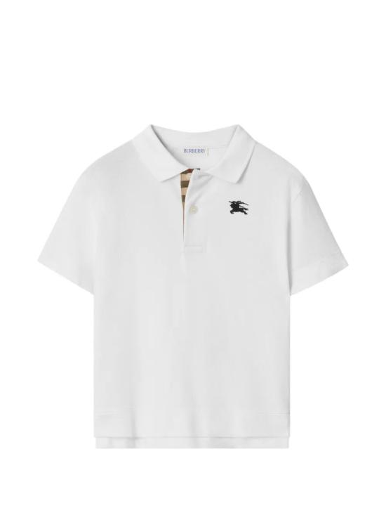 26FW [키즈] 버버리 폴로 셔츠 8131966 A1464 WHITE