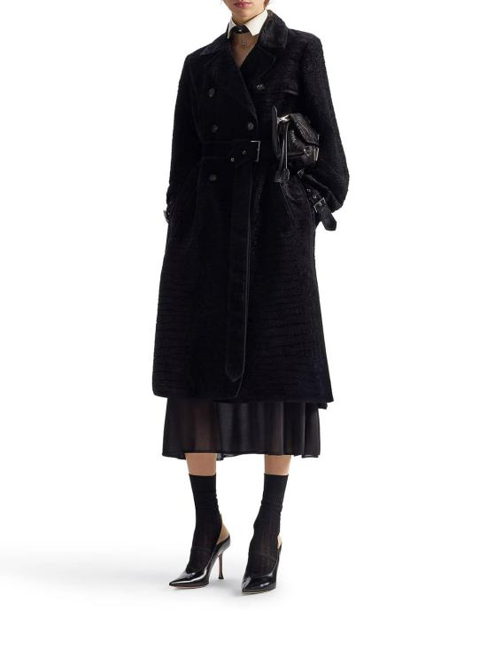 26FW 펜디 바게트 소프트 미디엄 백 8BR856B14MF0QA1 BLACK - FENDI