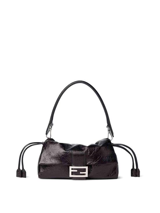 26FW 펜디 바게트 소프트 미디엄 백 8BR856B14MF0QA1 BLACK