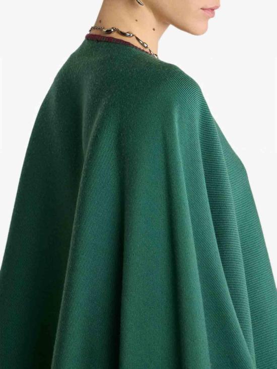 26FW 에트로 케이프 AK140WRBD0029X0893 GREEN - ETRO