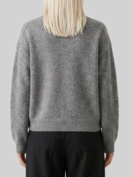 26FW 루루 드 세종 스웨터 TRISTAN GREY - LOULOU DE SAISON