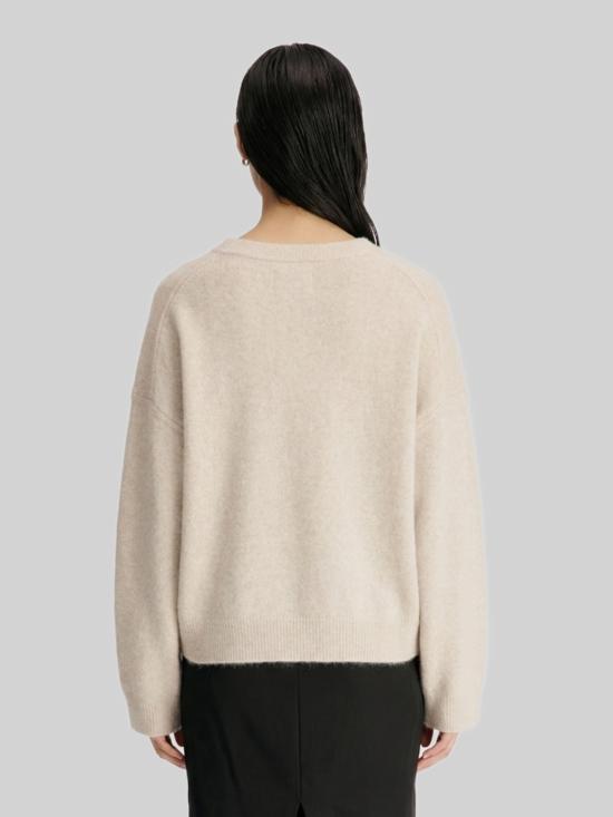 26FW 루루 드 세종 스웨터 TRISTAN WHITE - LOULOU DE SAISON