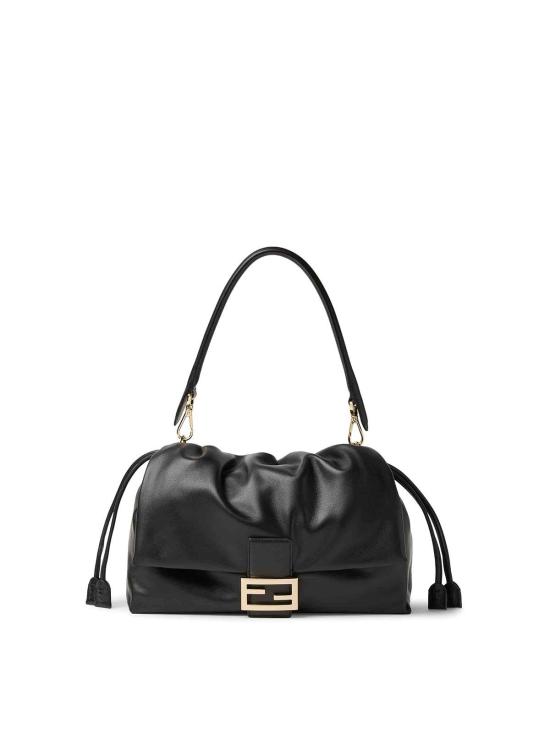 26FW 펜디 바게트 소프트 라지 백 8BR857B1ZKF0QA1 BLACK