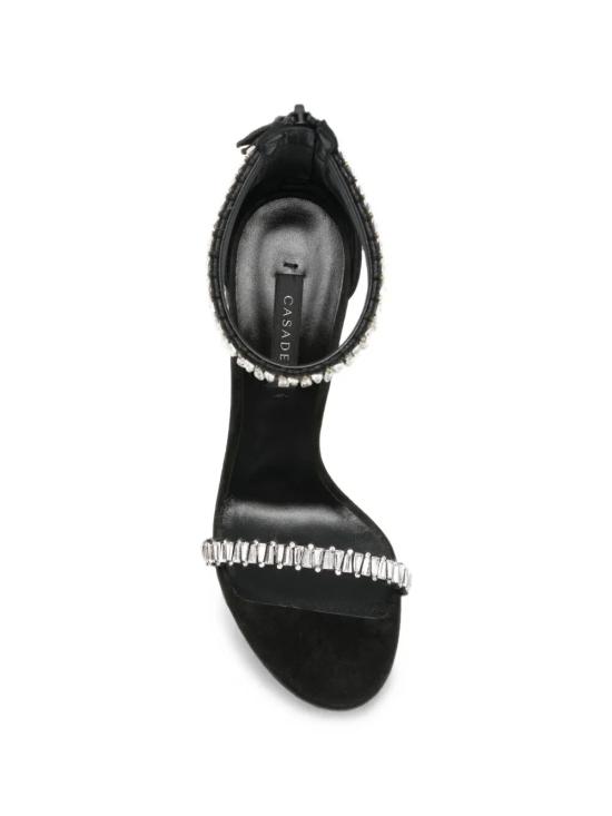 26FW 카사데이 샌들 1L492C1001T0596 C163 BLACK SUEDE - CASADEI