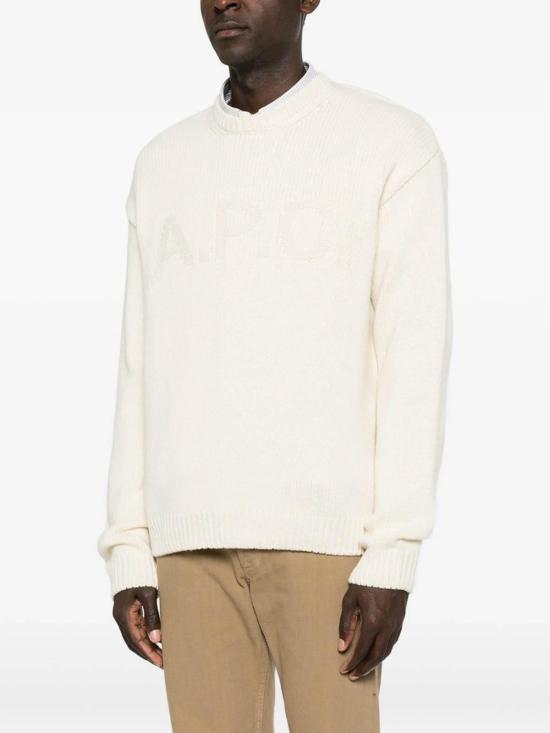 26FW 아페쎄 스웨터 WOATJH23506AAD WHITE - A.P.C.