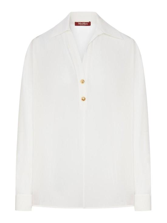 26FW 막스마라 폴로 티셔츠 26261160616E15 WHITE