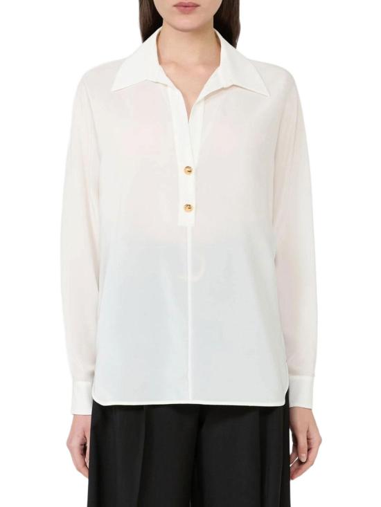 26FW 막스마라 폴로 티셔츠 26261160616E15 WHITE - MAX MARA
