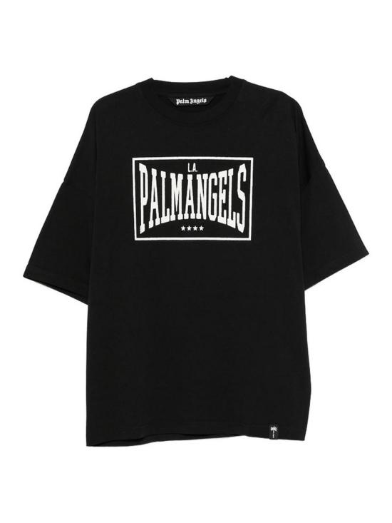 26FW 팜앤젤스 반팔 티셔츠 PAMAA003JR0041003 BLACK