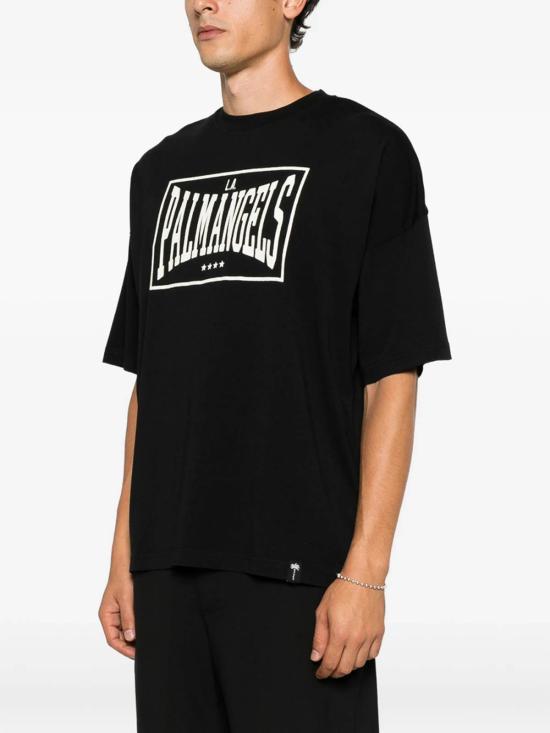 26FW 팜앤젤스 반팔 티셔츠 PAMAA003JR0041003 BLACK - PALM ANGELS
