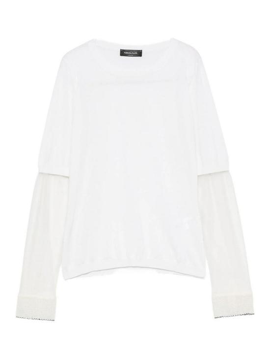 26FW 파비아나 필리피 탑 MAD216F006M31925 WHITE