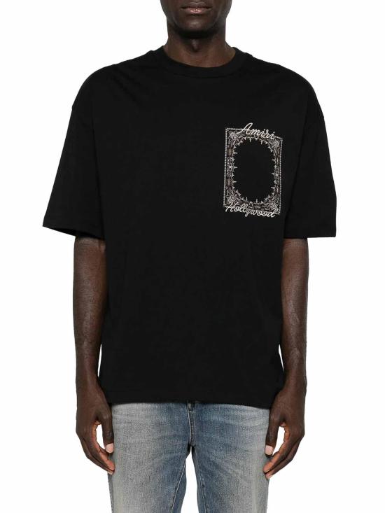 26FW 아미리 반팔 티셔츠 AM426JR0040002 BLACK - AMIRI