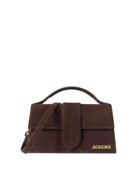 26FW 자크뮈스 라지 밤비노 크로스바디 플랩 백 BAW00007AC09A04855 BROWN