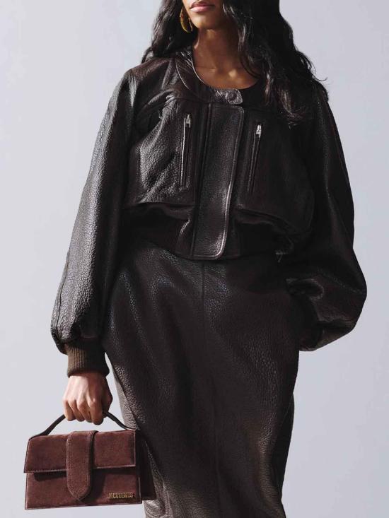 26FW 자크뮈스 라지 밤비노 크로스바디 플랩 백 BAW00007AC09A04855 BROWN - JACQUEMUS