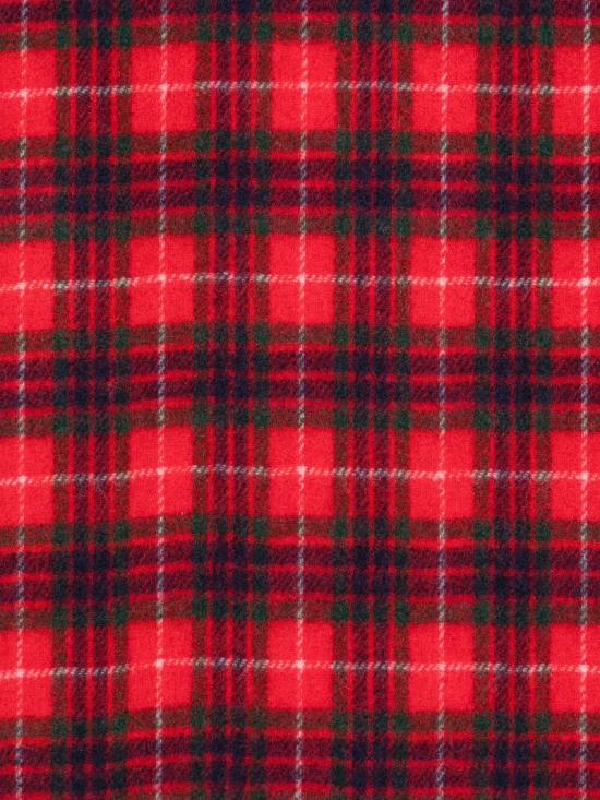 26FW 바라쿠타 머플러/스카프 BRACC0204 UT3125 5360 RED FRASER TARTAN - BARACUTA