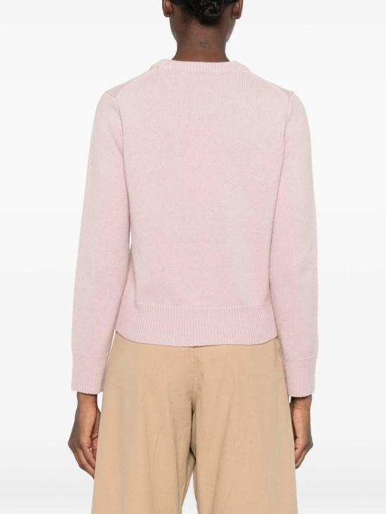 26FW 메종키츠네 폭스 헤드 인타르시아 메리노 스웨터 NW00808KM0329MPIEC NUDE NEUTRALS - MAISON KITSUNE