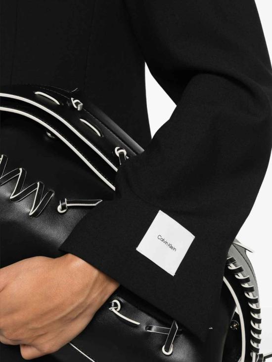 26FW 캘빈클라인 미디 스커트 LV044F413GUB1BLACK - CALVIN KLEIN