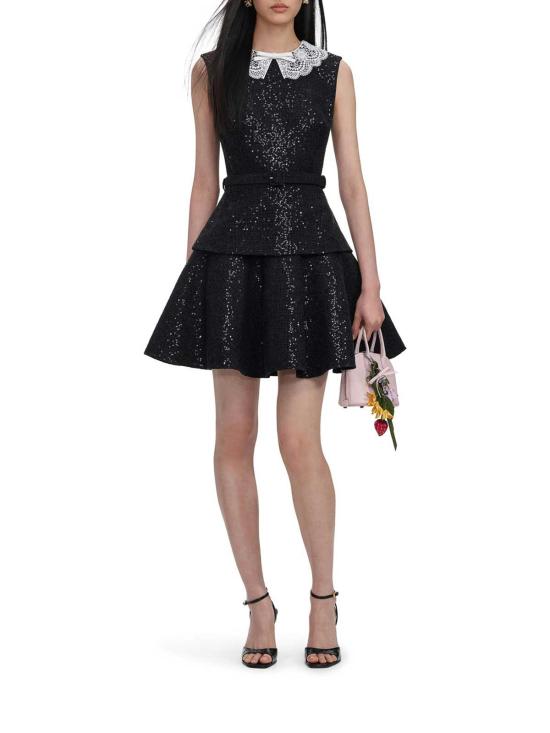 26FW 셀프 포트레이트 숏팬츠 PF26002S BLACK - SELF PORTRAIT