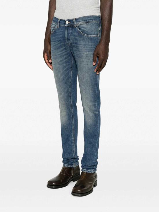 26FW 돈답 스트레이트 팬츠 UP232MT9800 BLUE - DONDUP