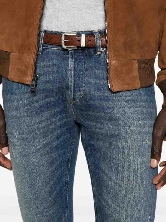 26FW 돈답 스트레이트 팬츠 UP232MT9800 BLUE - DONDUP