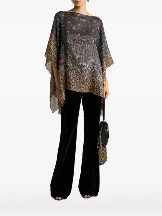 26FW 에트로 케이프 AK165WRJA0027X0812 BLACK - ETRO
