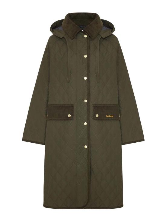 26FW 바버 패딩 LQU1926LQUOL51 GREEN