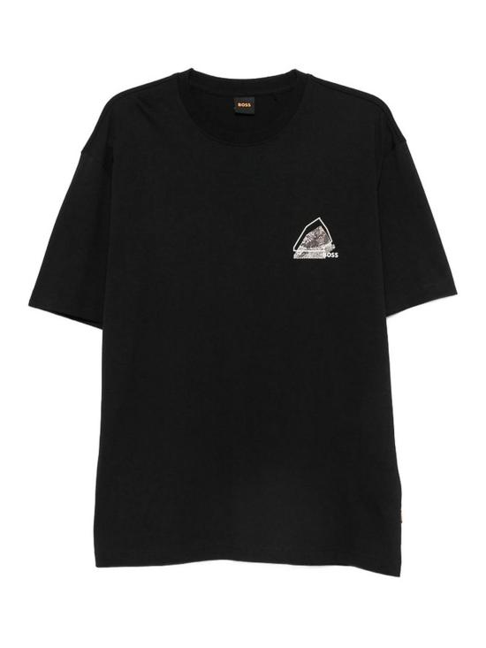 26FW 휴고보스 반팔 티셔츠 50566613001 BLACK