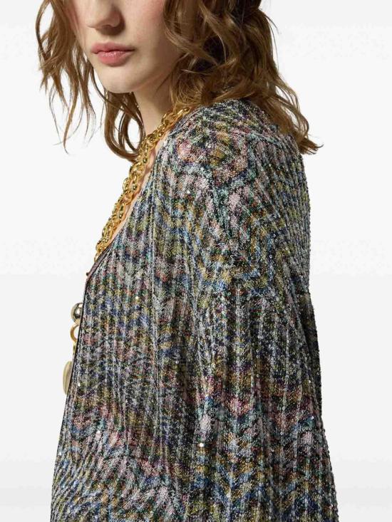 26FW 미소니 탑 DS26WM0NBC006DSMSPW GREEN - MISSONI