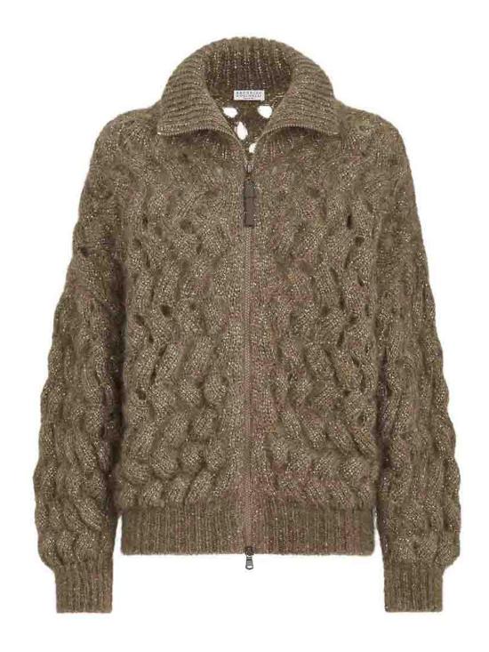 26FW 브루넬로 쿠치넬리 가디건 MNT347516CLE69 BROWN