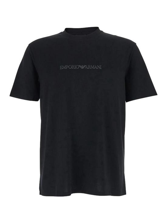 26FW 엠포리오 아르마니 반팔 티셔츠 AF13669EM004583MC540 BLACK