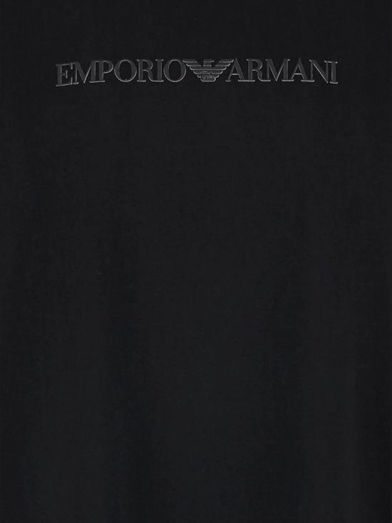 26FW 엠포리오 아르마니 반팔 티셔츠 AF13669EM004583MC540 BLACK - EMPORIO ARMANI