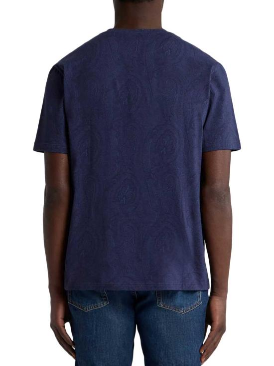 26FW 에트로 반팔 티셔츠 MRMA0002AK17DB0065 BLUE - ETRO