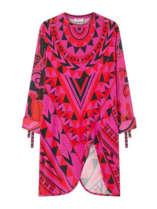 26SS 에밀리오푸치 미디 스커트 6HJH016H778042 MULTICOLOUR