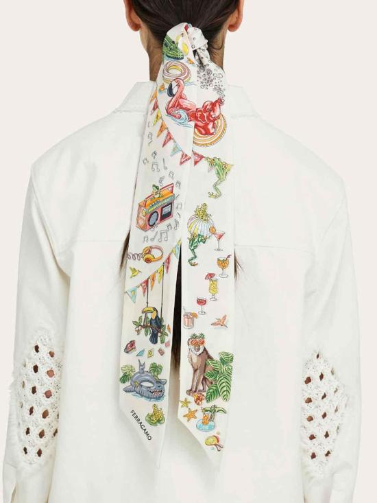 26FW 살바토레 페라가모 벨트 3212810795108 WHITE - SALVATORE FERRAGAMO