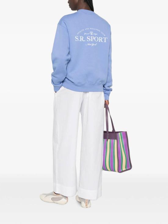 26FW 스포티앤리치 스웨터 ST098711304BLSOFTE BLUE - SPORTY & RICH