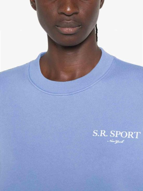 26FW 스포티앤리치 스웨터 ST098711304BLSOFTE BLUE - SPORTY & RICH