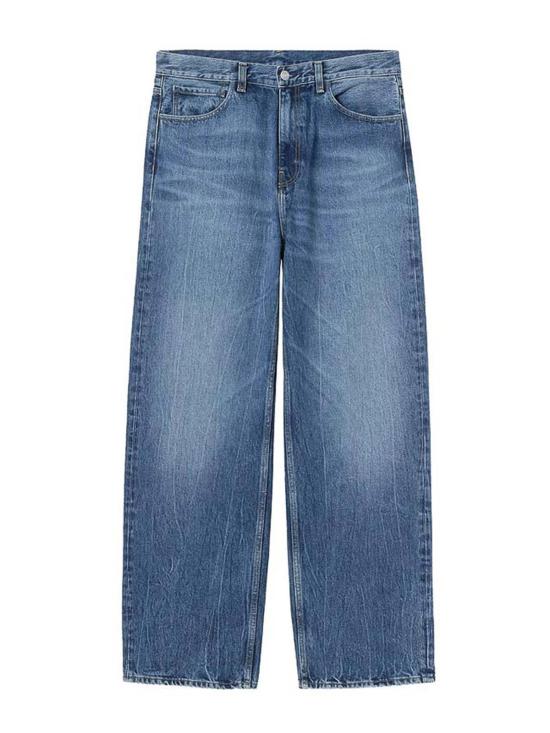 26FW 칼하트 스트레이트 팬츠 I037534017X BLUE