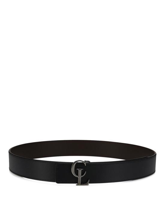 26FW 크리스챤 루부탱 벨트 3265085X249 BLACK