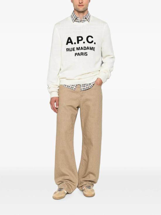26FW 아페쎄 스웨터 WVAXUH23493AAD BEIGE - A.P.C.