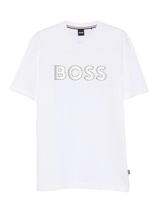 26FW 휴고보스 반팔 티셔츠 50565630100 WHITE