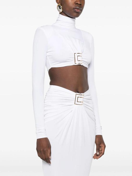 26FW 엘리자베타프랜치 민소매 티셔츠 BO05567E2360 WHITE - ELISABETTA FRANCHI