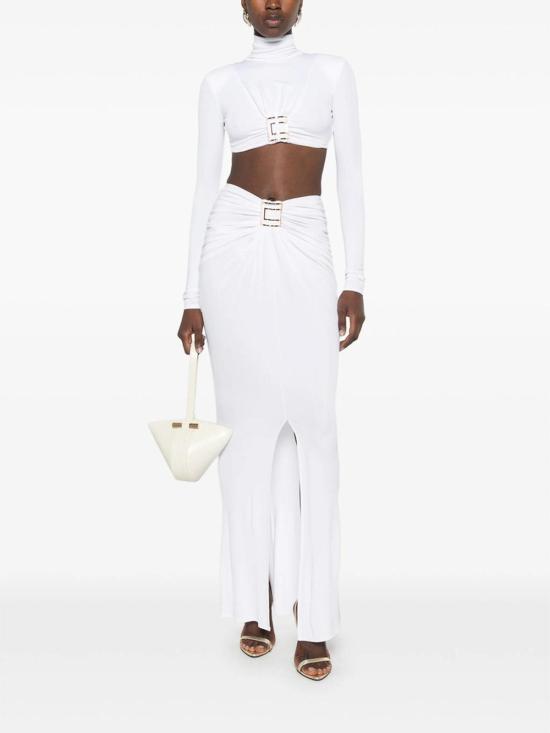 26FW 엘리자베타프랜치 민소매 티셔츠 BO05567E2360 WHITE - ELISABETTA FRANCHI