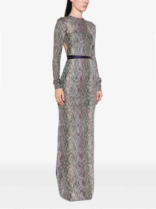 26FW 미소니 원피스 DS26WG21BR015SSMSON GREY - MISSONI