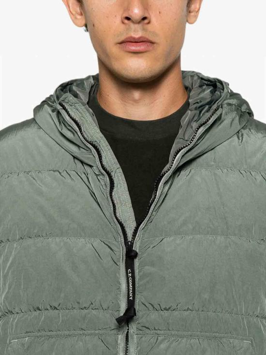 26FW 씨피 컴퍼니 숏패딩 MOW011A005904G950 GREEN - C.P. COMPANY