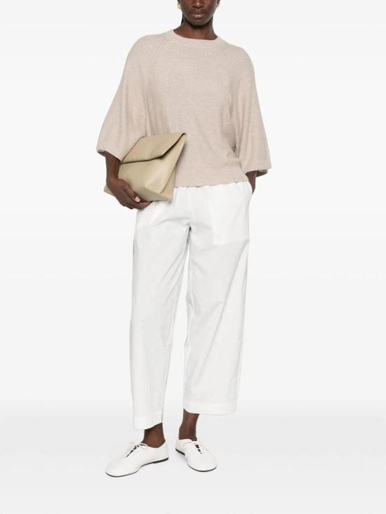 26FW 파비아나 필리피 탑 MAD226F067D2960167 BEIGE - FABIANA FILIPPI